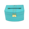 Jewelry Box - Turquoise Leather